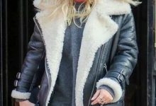 Rita-Ora-Elegant-Faux-Fur-Leather-Jacket